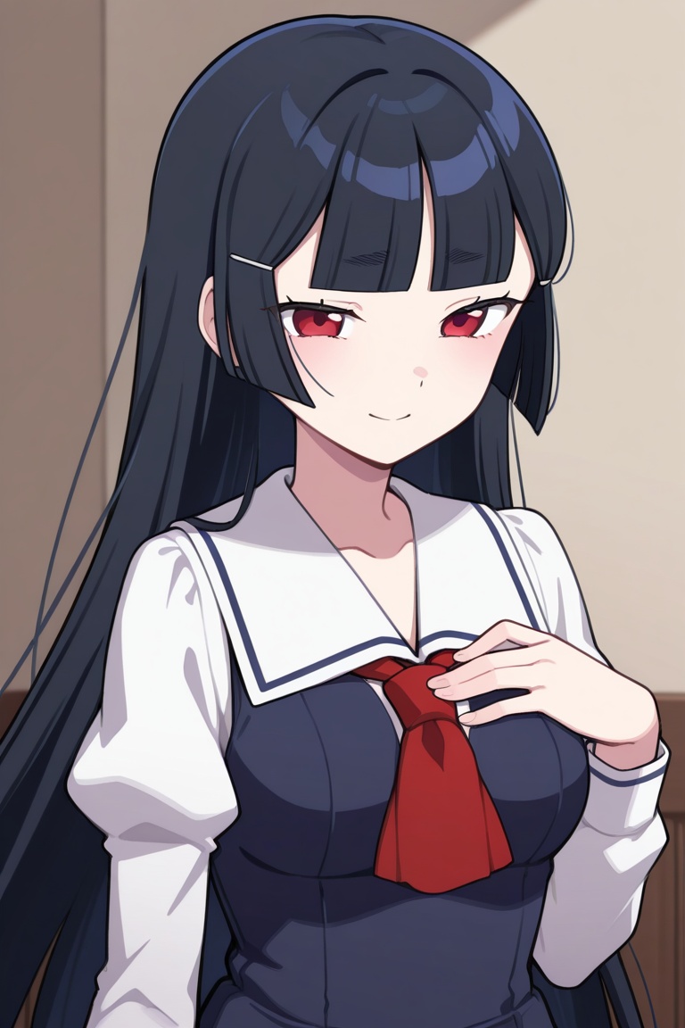 kurofusasuguri,  1girl,  solo on Tensor.Art