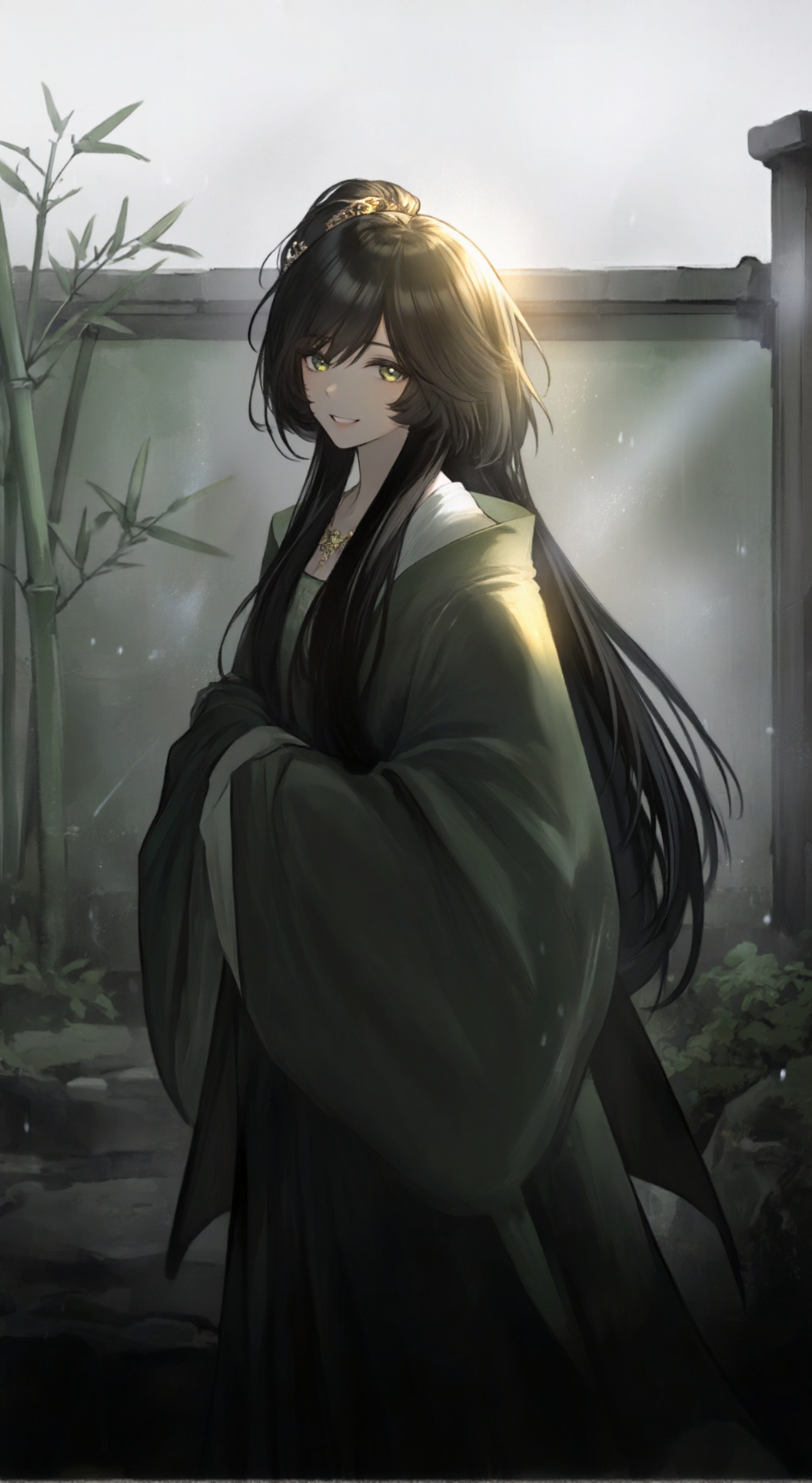linpianpian,  林翩翩,  身着深绿色古装 by 嘿嘿嘿 on Tensor.Art