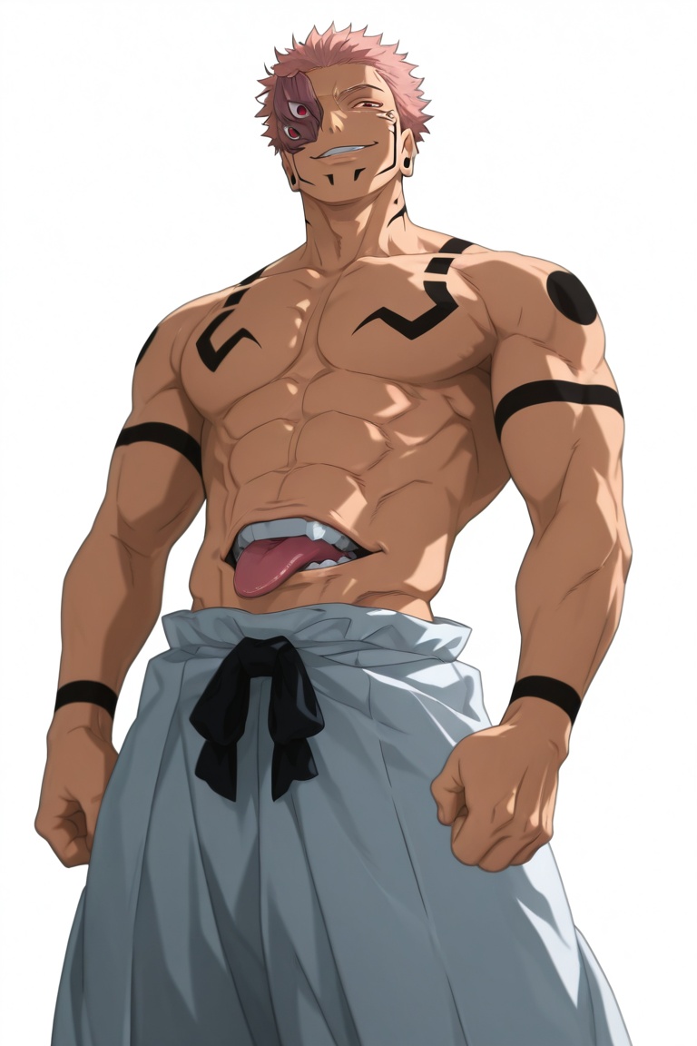 (anime screencap),  solo,  male focus on Tensor.Art
