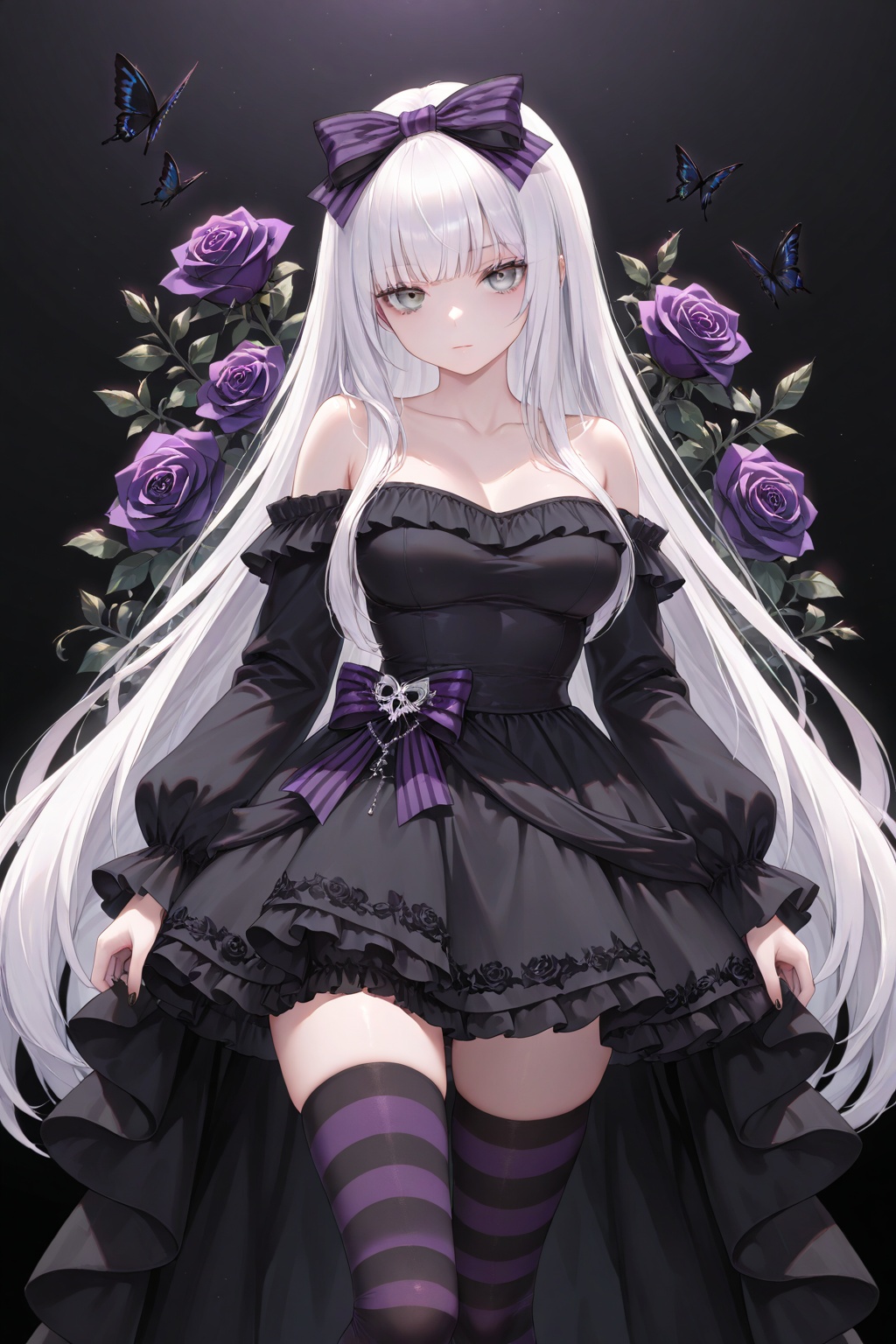 1girl,  solo,  long hair on Tensor.Art