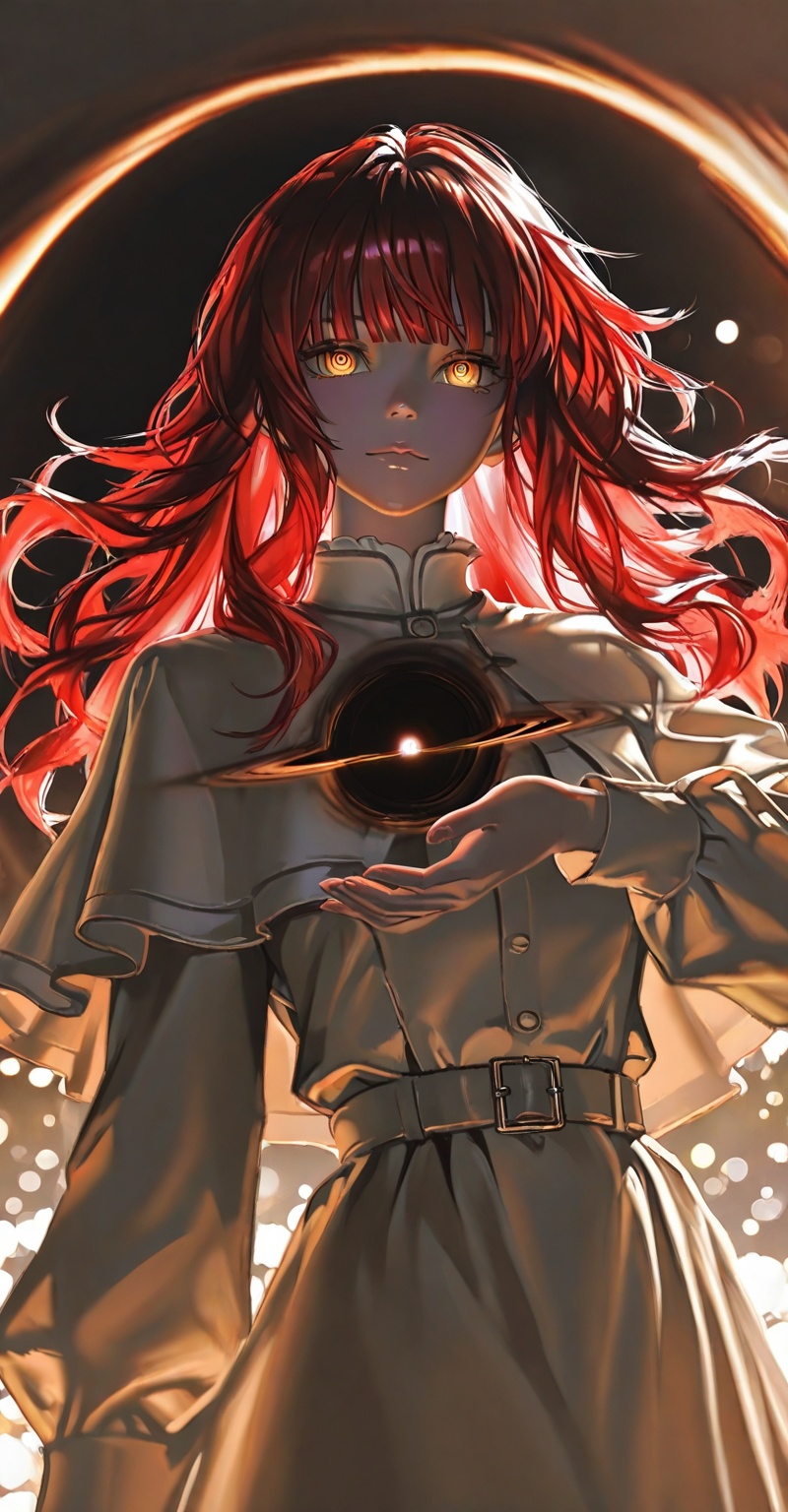1girl,  solo,  long red hair on Tensor.Art