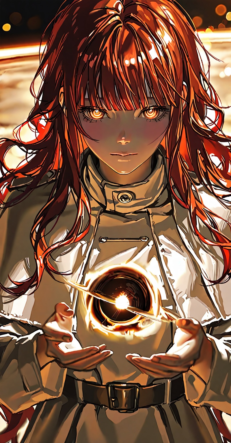 1girl,  solo,  long red hair on Tensor.Art