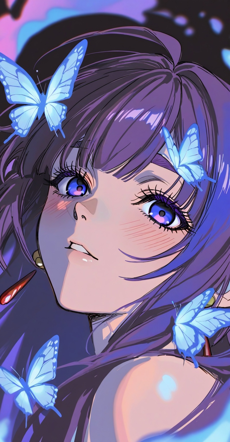 1girl,  female focus,  glowing blue fire on Tensor.Art