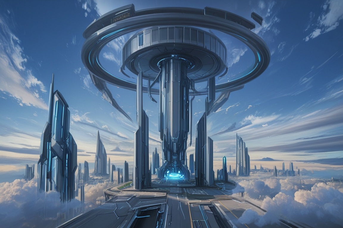HALOFR,  no humans,  cloud on Tensor.Art