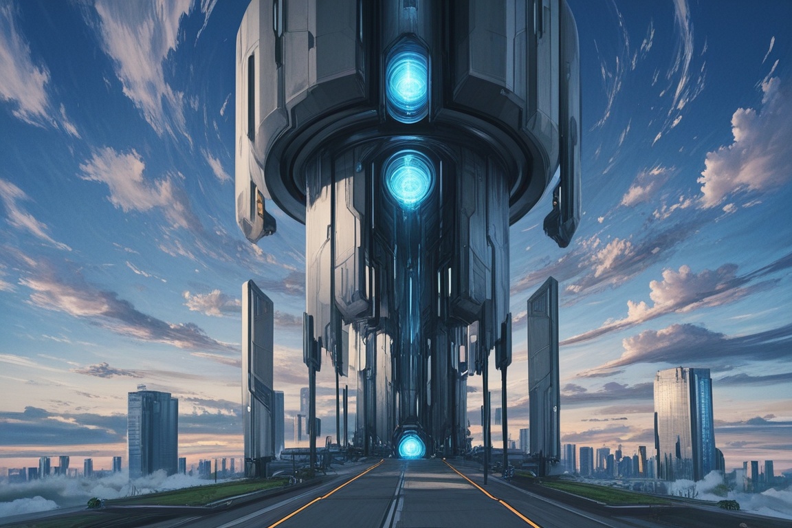 HALOFR,  no humans,  cloud on Tensor.Art