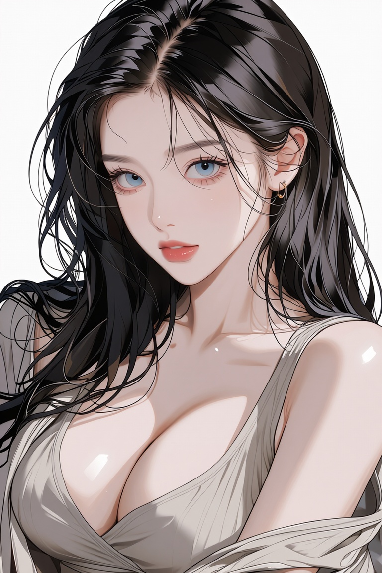 A stunningly beautiful East Asian woman in her mid-20s,  perfect symmetrical face,  sharp jawline on Tensor.Art