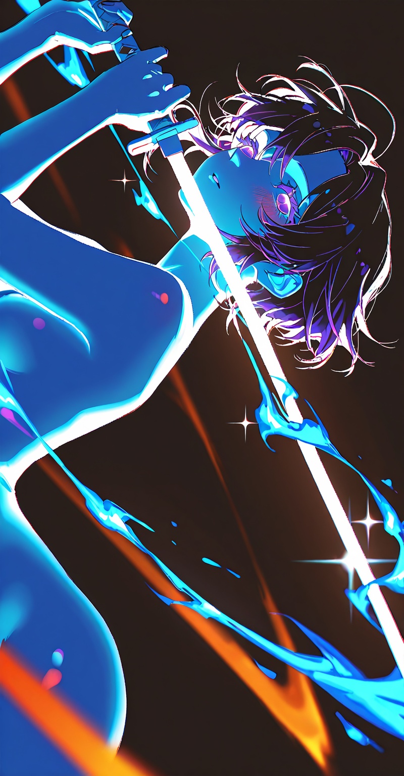 1girl,  female focus,  glowing on Tensor.Art
