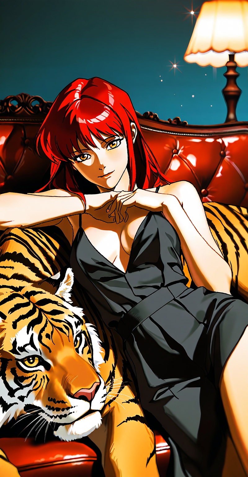 (Emphasize a blend of anime aesthetics with painterly digital rendering techniques)),  the use of light and shadow creates...