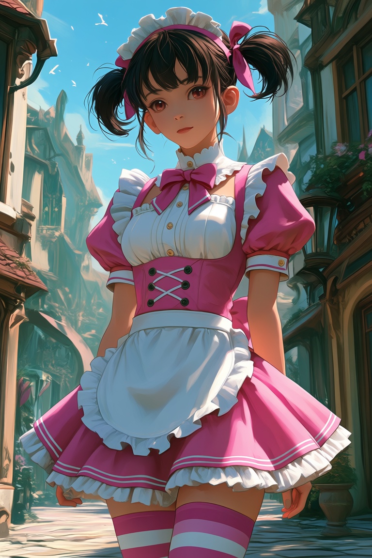 1girl,  outdoors,  fantasy on Tensor.Art