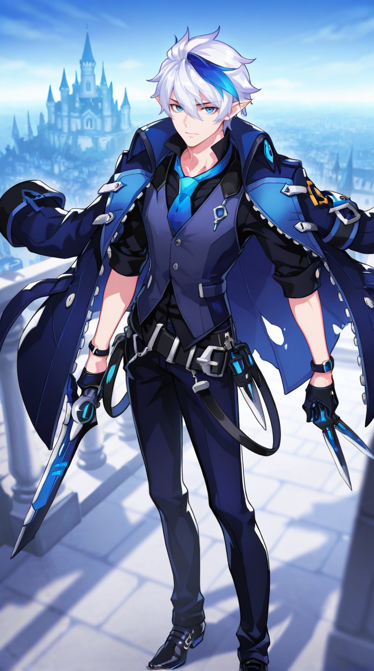 ciel,  1boy,  solo on Tensor.Art
