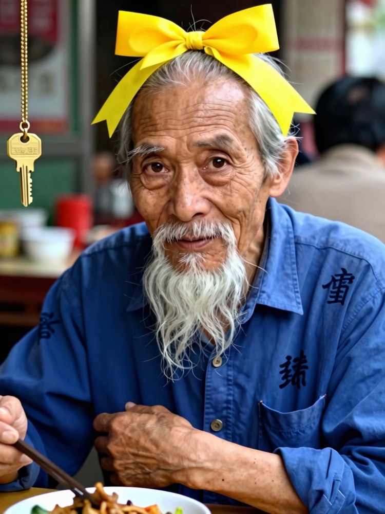 白发老人 by qiAICG on Tensor.Art
