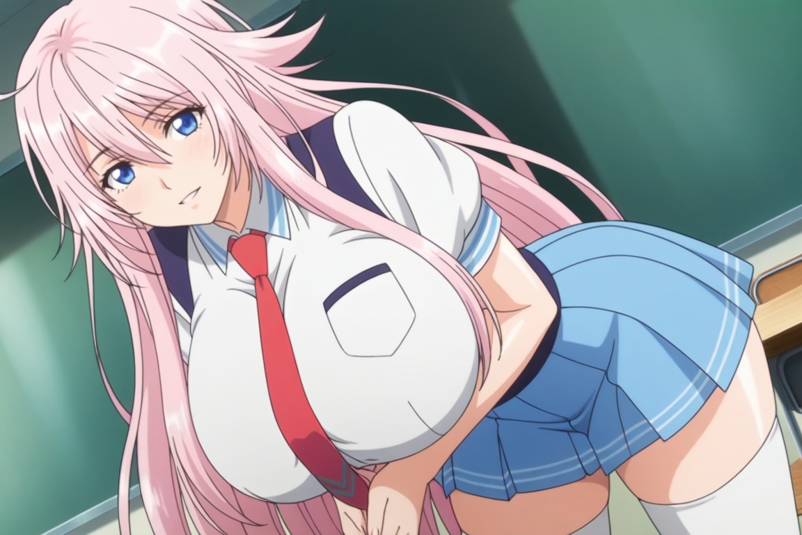1girl,  Kujou Sakura,  anime screencap on Tensor.Art