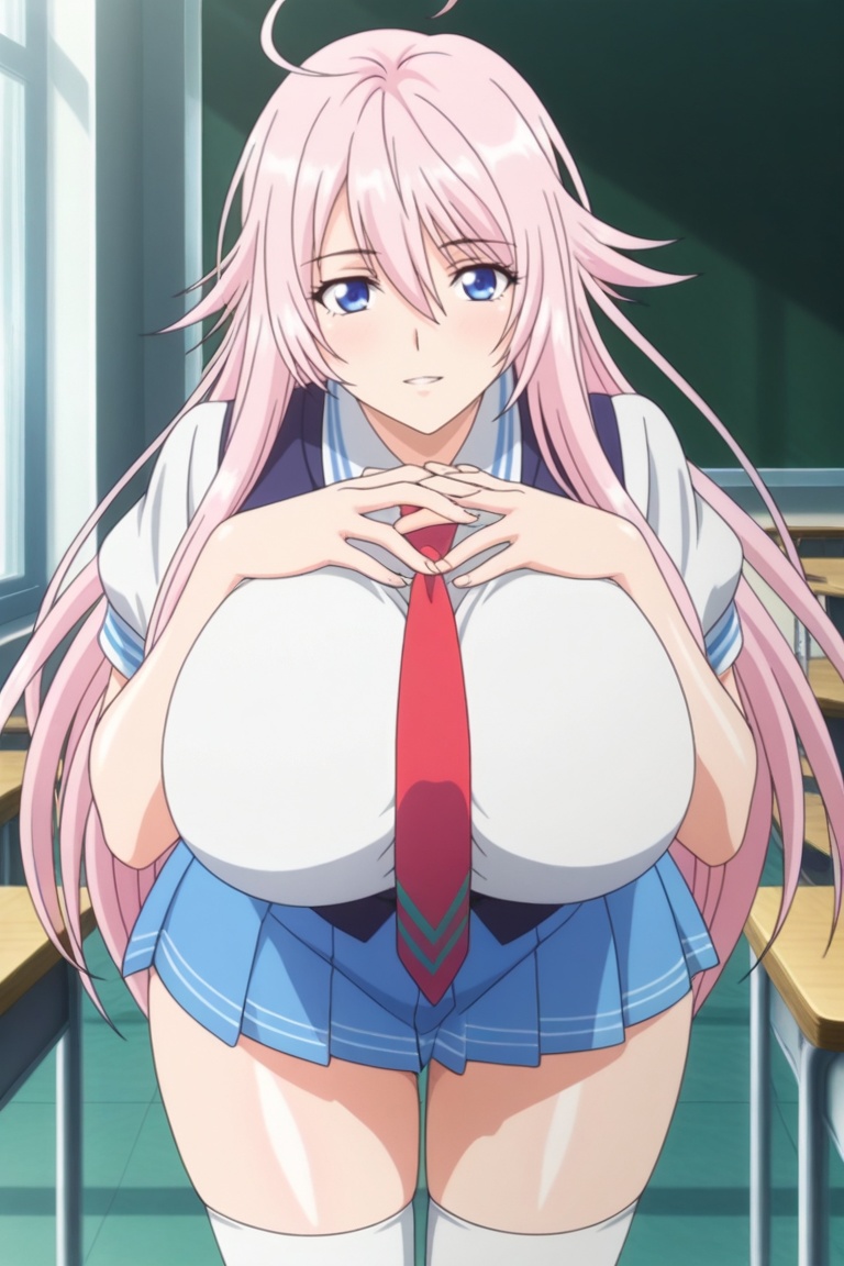 1girl,  Kujou Sakura,  anime screencap on Tensor.Art