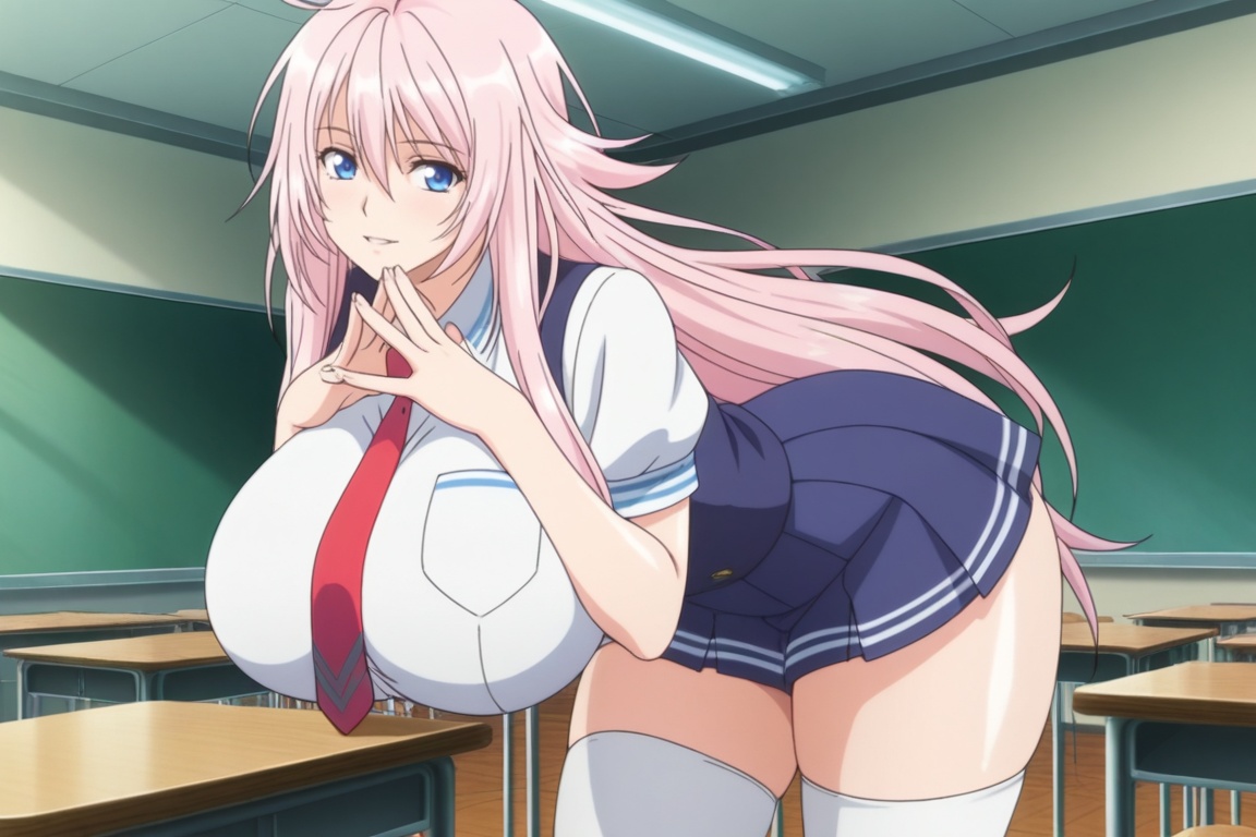 1girl,  Kujou Sakura,  anime screencap on Tensor.Art