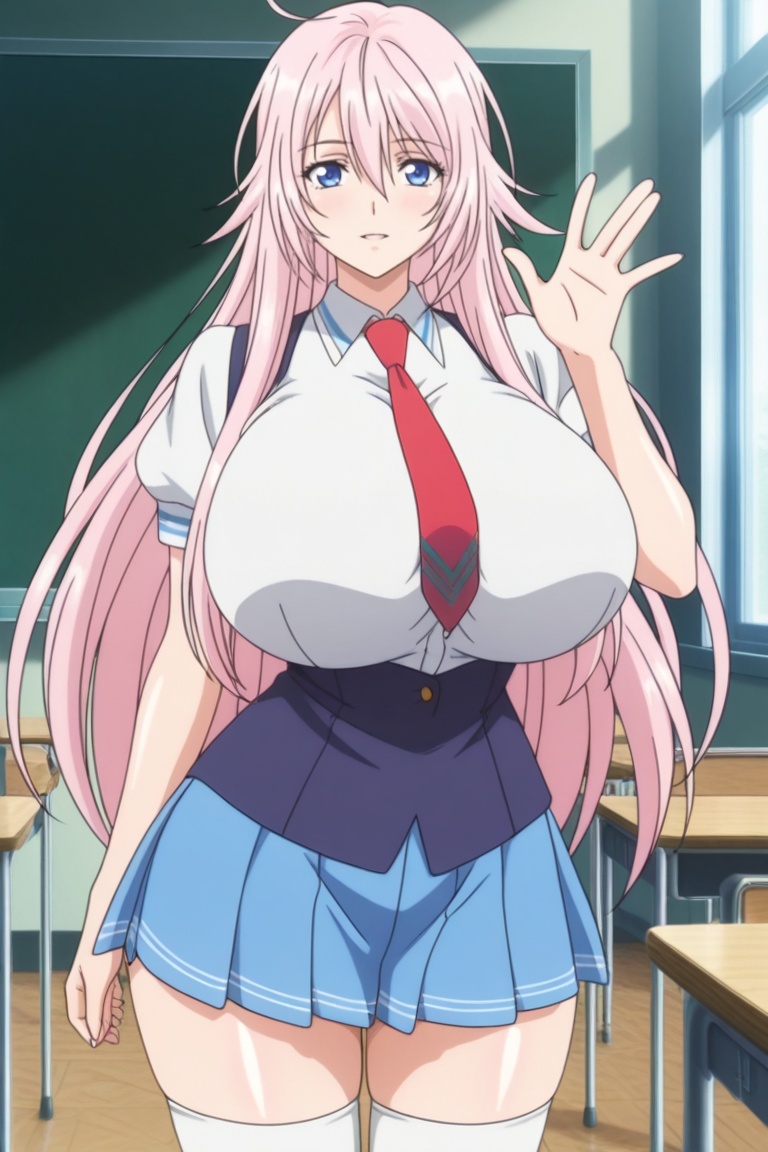 1girl,  Kujou Sakura,  anime screencap on Tensor.Art