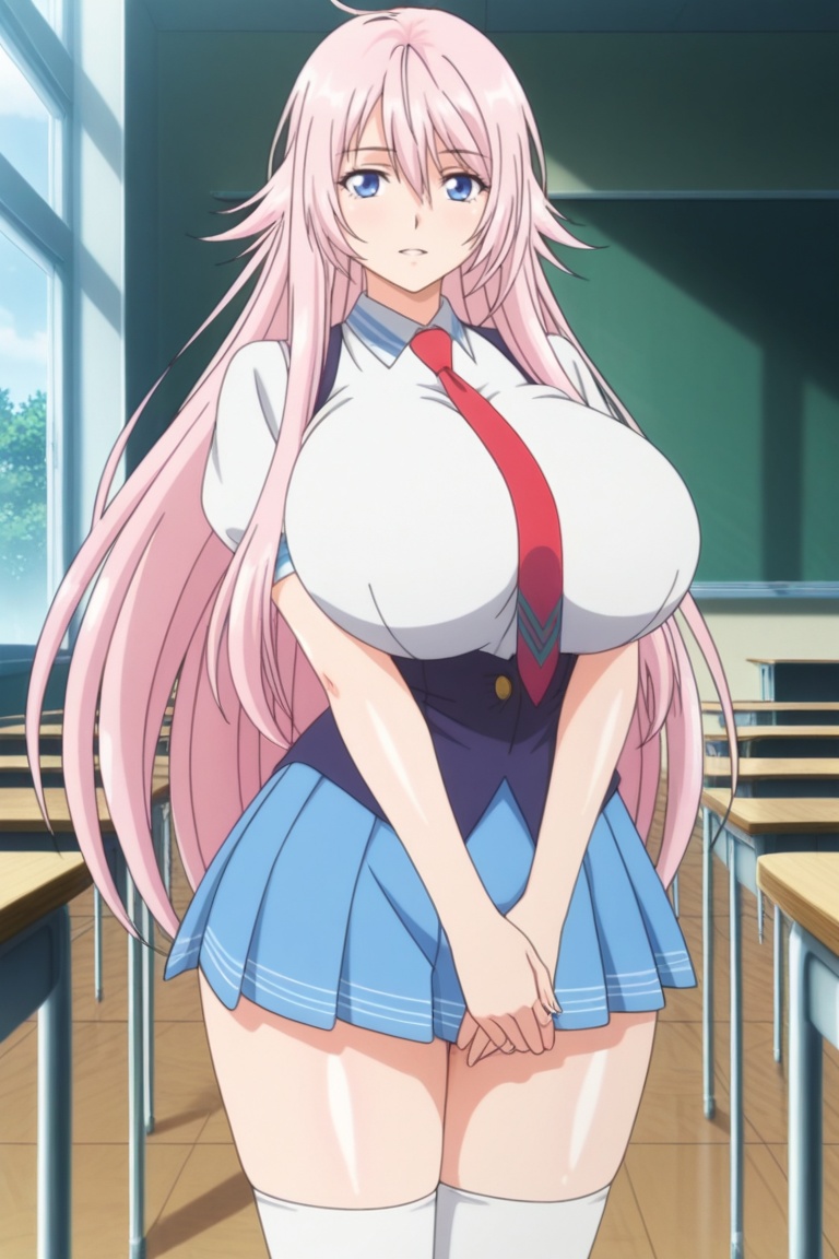 1girl,  Kujou Sakura,  anime screencap on Tensor.Art
