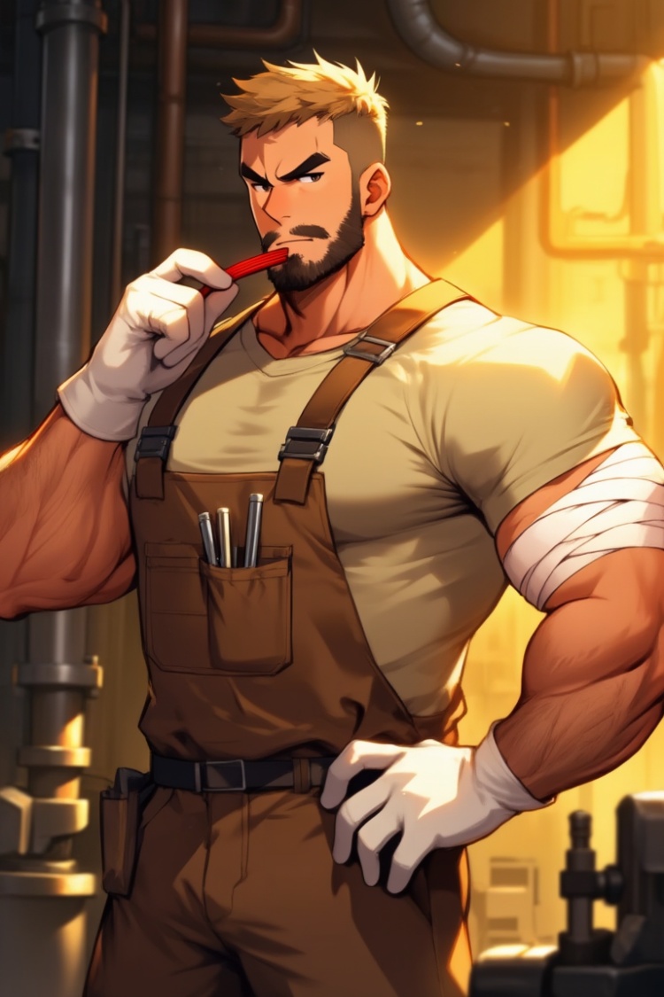 卡通男子-Zib by 一起旅行 on Tensor.Art