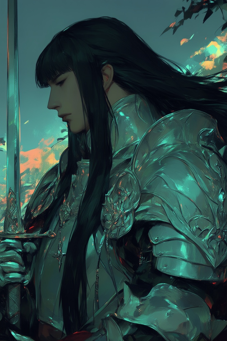 male focus,  solo,  aniniji on Tensor.Art