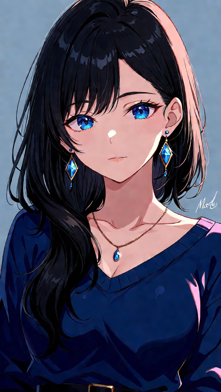 1girl,  solo,  long hair on Tensor.Art