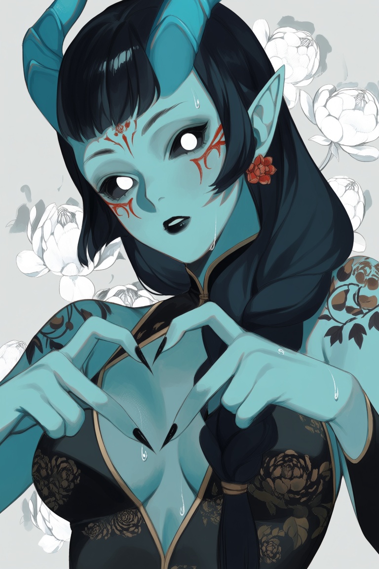 m7re,  1girl,  earrings on Tensor.Art