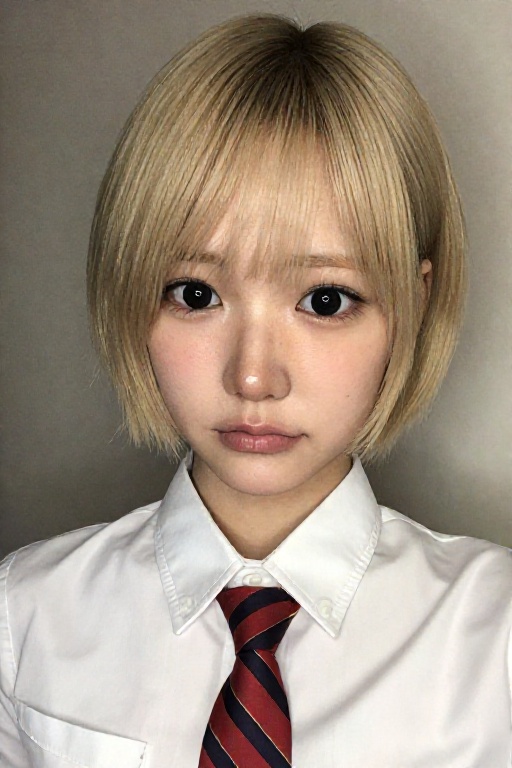 1girl,  solo,  short hair on Tensor.Art