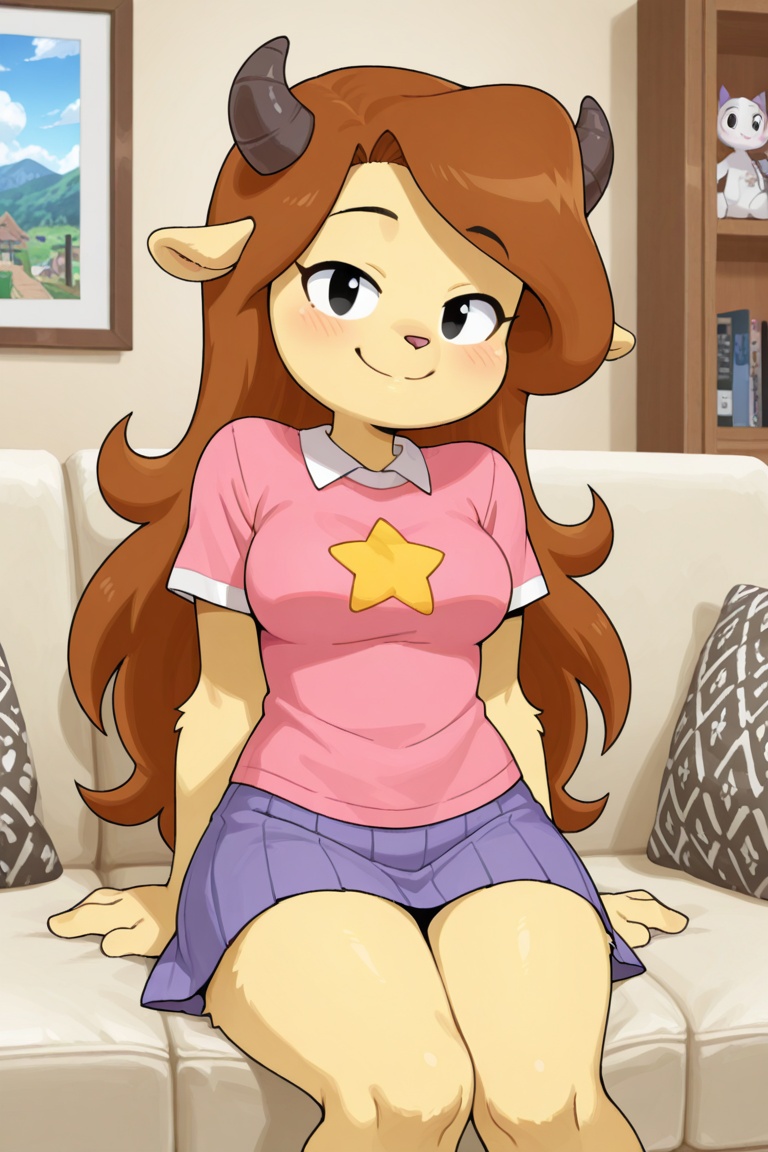 anime screenshot,  miracle star,  living room on Tensor.Art