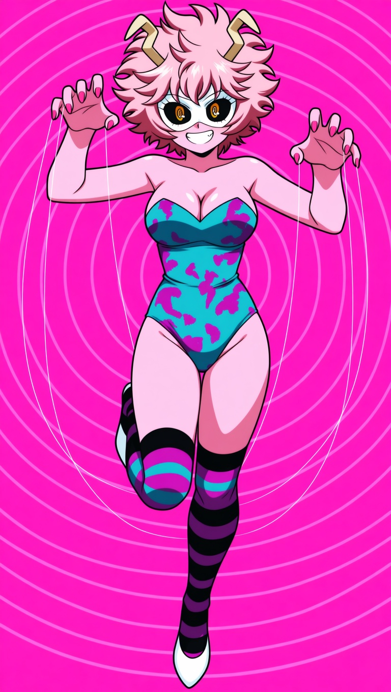 masterpiece,  1girl,  ashido mina on Tensor.Art