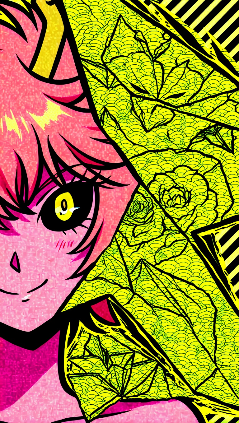 masterpiece,  1girl,  ashido mina on Tensor.Art