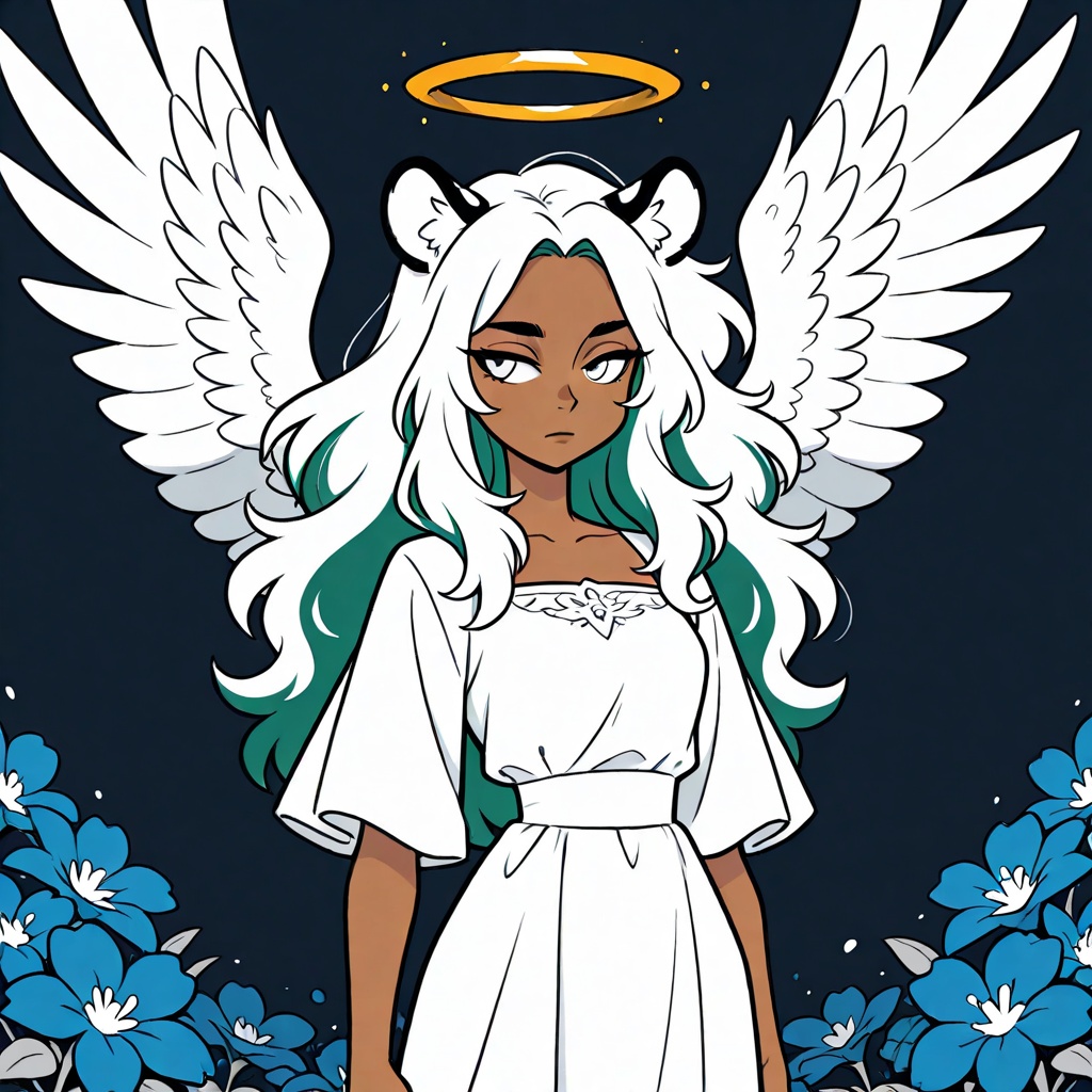 comicbook style,  colored lineart,  flat colors on Tensor.Art