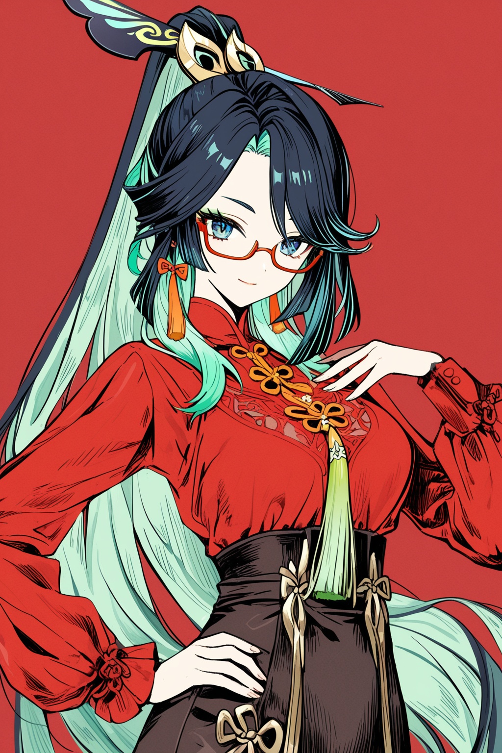 xianyun \(genshin impact\),  genshin impact,  1girl on Tensor.Art