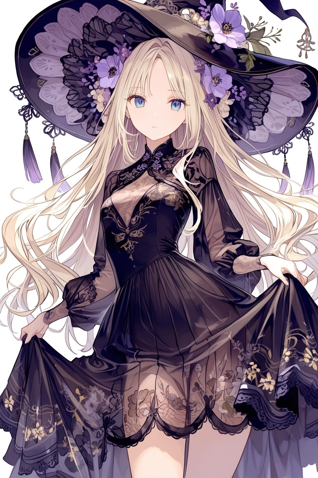 1girl,  solo,  long hair on Tensor.Art