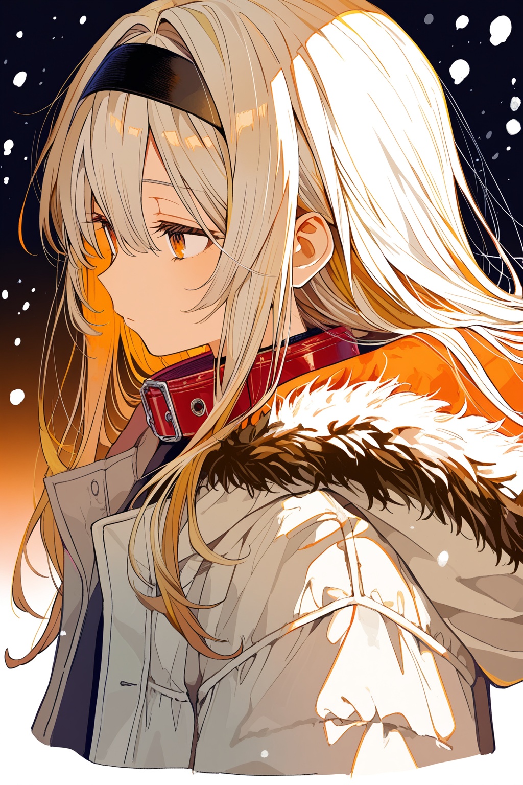 1girl,  solo,  coat on Tensor.Art