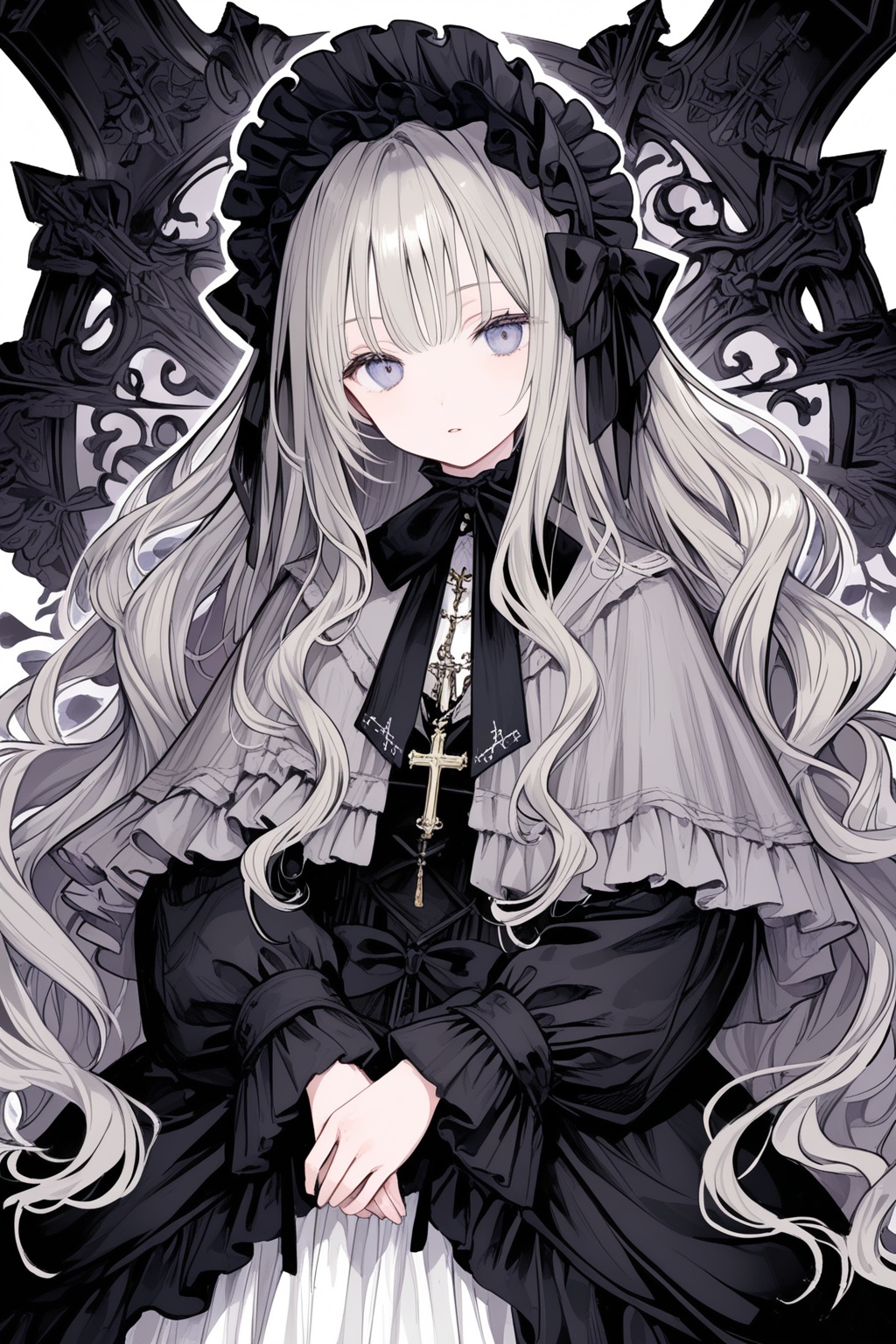 1girl,  solo,  long hair on Tensor.Art