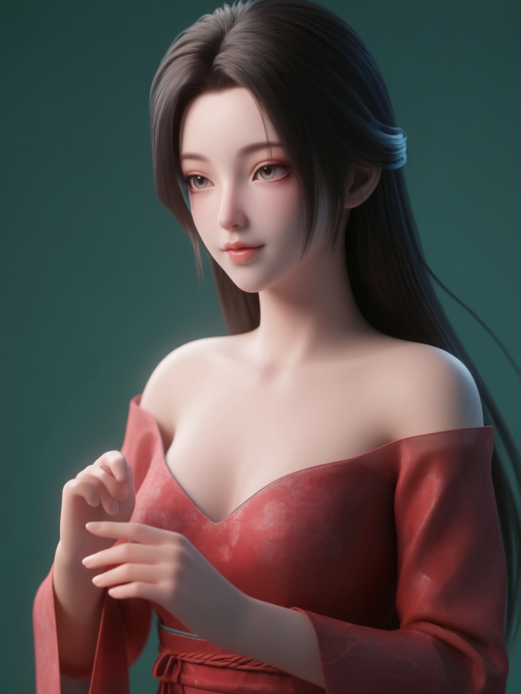  X雨师妾浴袍-搜神记-螭羽仙子Qwen by DeepBlue藍心 on Tensor.Art