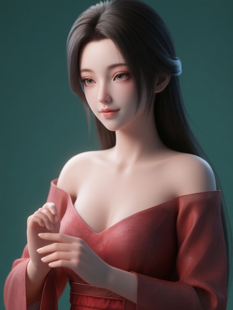  X雨师妾浴袍-搜神记-螭羽仙子Qwen by DeepBlue藍心 on Tensor.Art