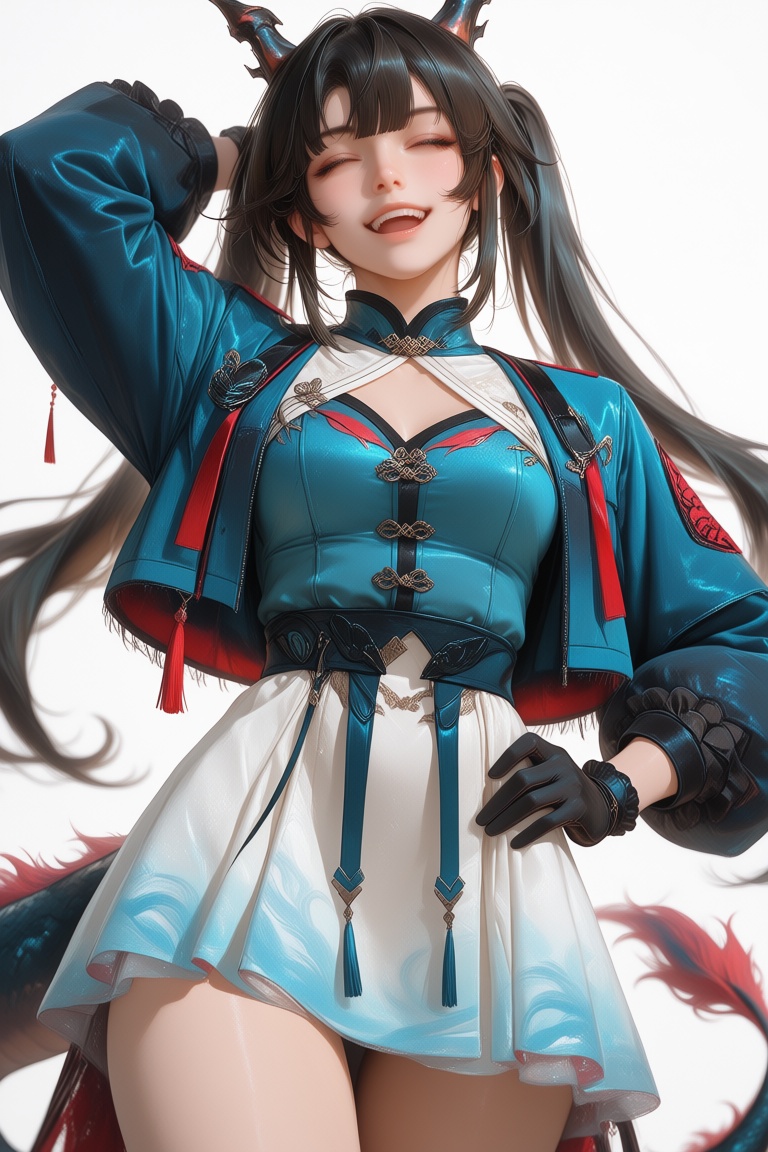 masterpiece,  chen qianyu \(arknights\),  1girl on Tensor.Art