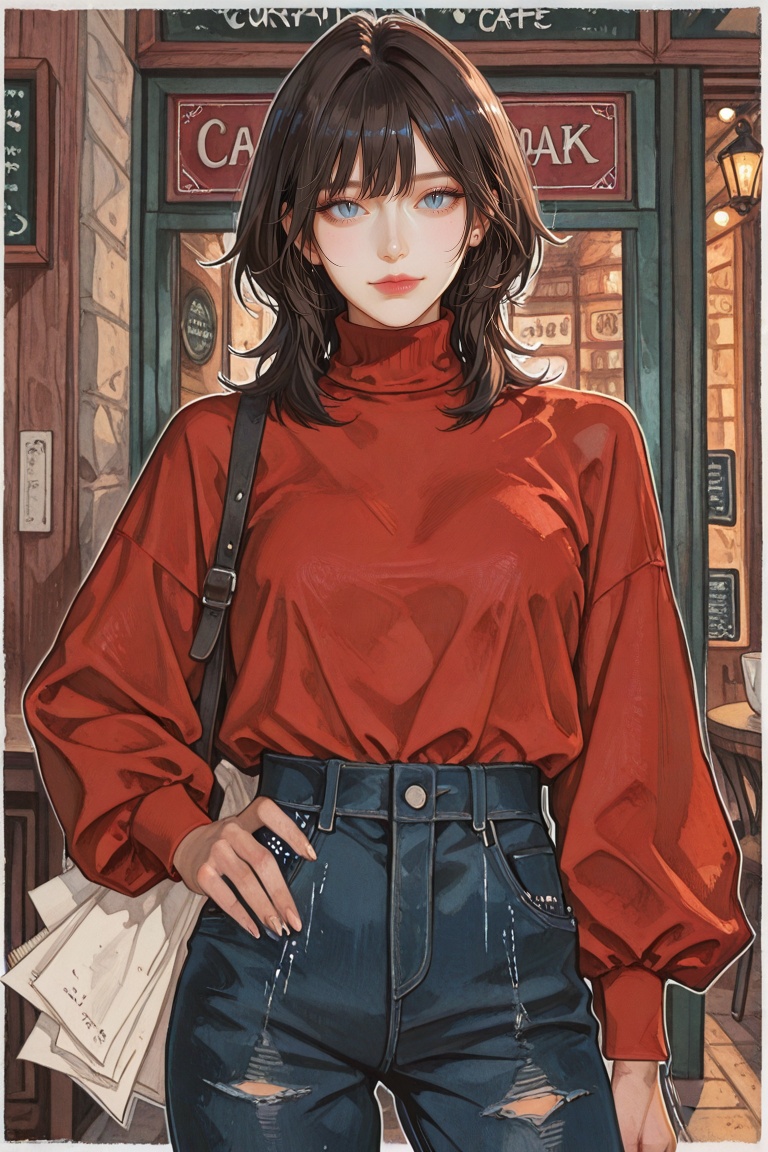 solo,  femalefocus,  1girl on Tensor.Art