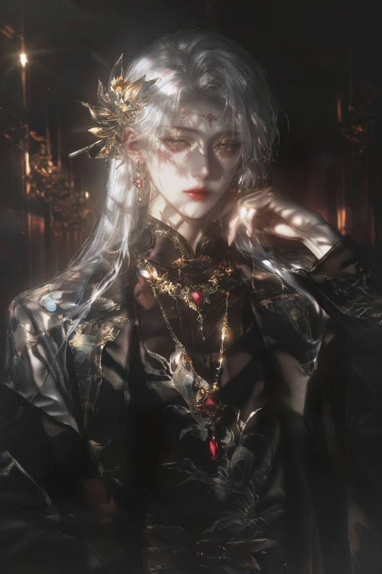 Semi-realistic anime,  Korean manhwa-inspired,  highly detailed on Tensor.Art