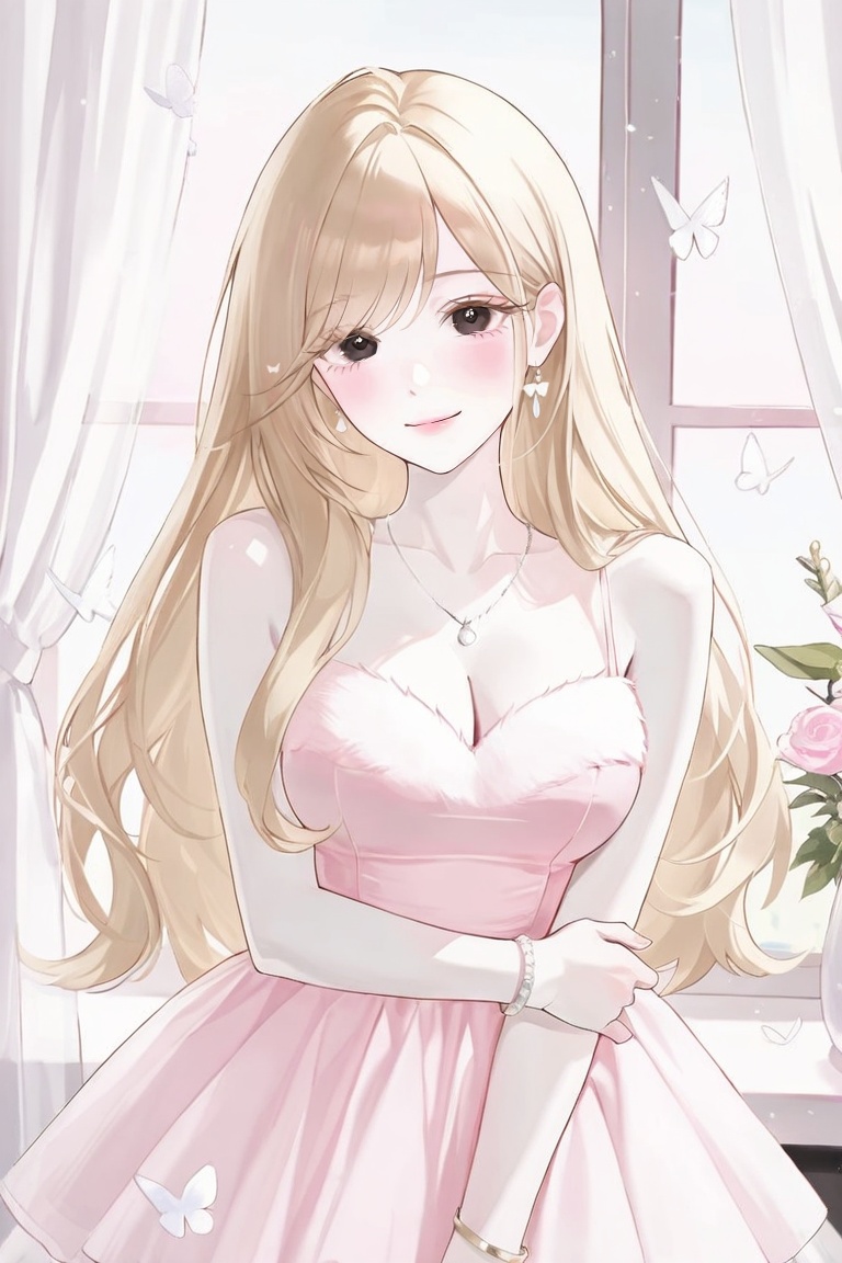 1girl,  long straights hair,  blonde hair colour on Tensor.Art