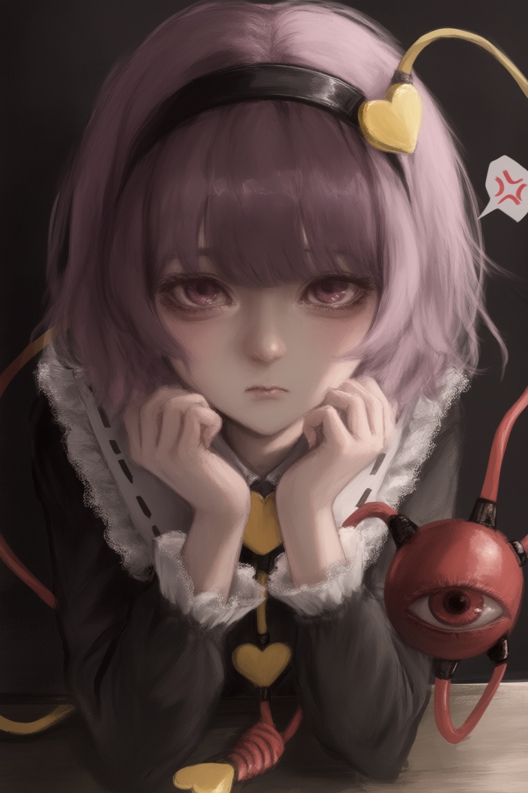 masterpiece,  komeiji satori,  1girl on Tensor.Art