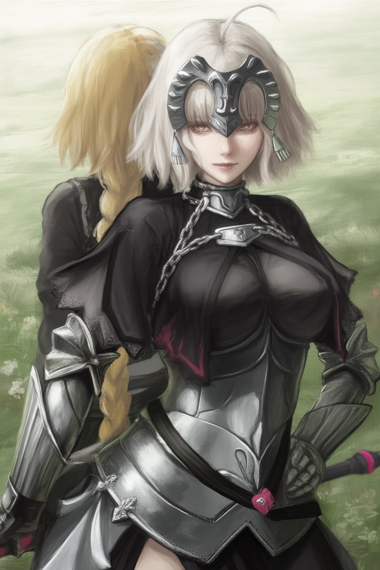 masterpiece,  jeanne d'arc \(fate\),  jeanne d'arc \(ruler\) \(fate\) on Tensor.Art