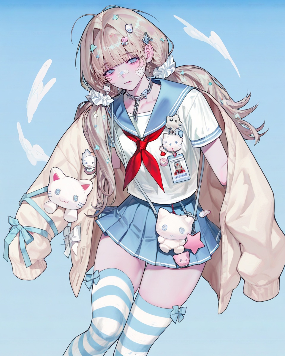 1girl,  solo,  long hair on Tensor.Art
