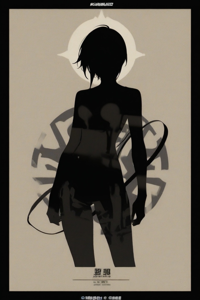 design silhouette on Tensor.Art