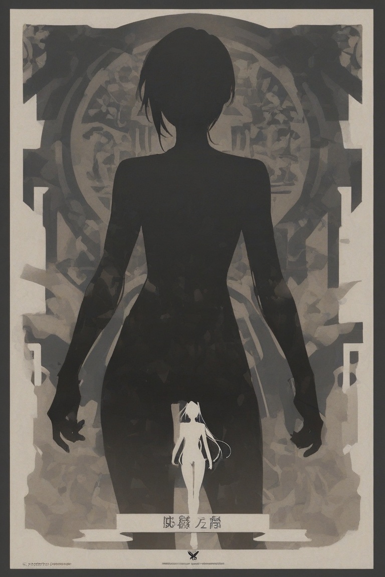 design silhouette on Tensor.Art