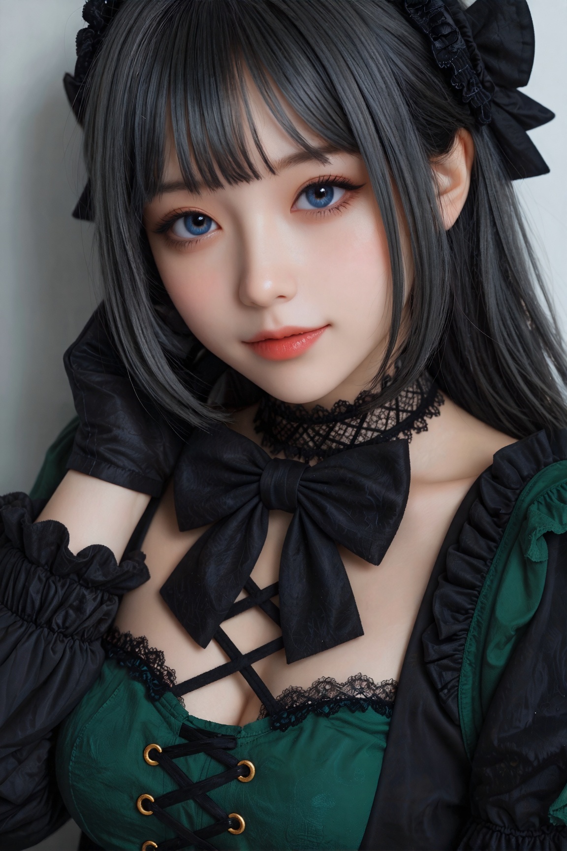 realistic,  1girl,  solo on Tensor.Art