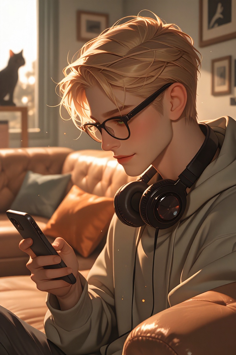 aesthetic illustration,  1boy,  upper body on Tensor.Art