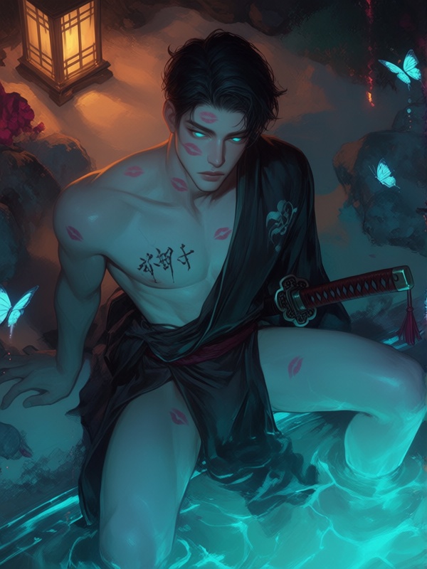 candyniji,  painterly brushstrokes,  1boy on Tensor.Art