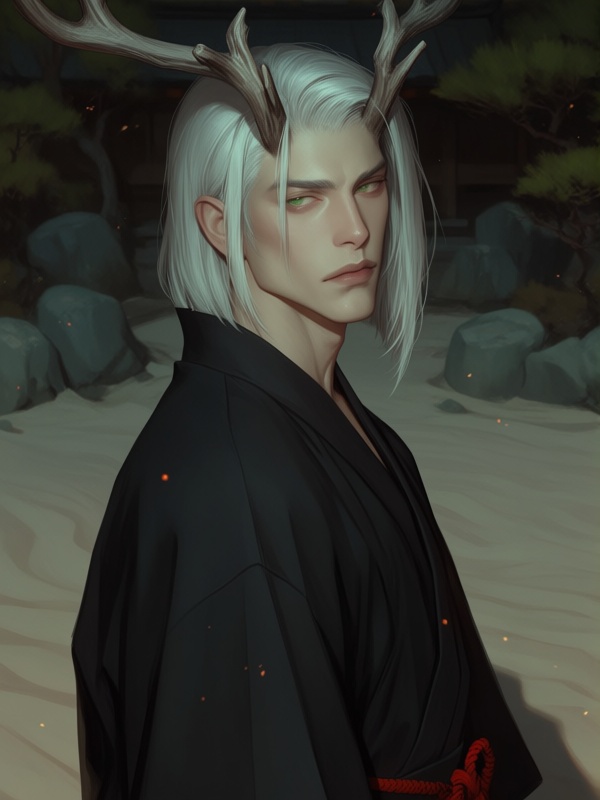 candyniji,  painterly brushstrokes,  1boy on Tensor.Art