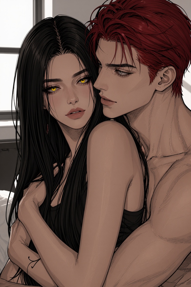 Duo ,  lover ,  Woman and man on Tensor.Art