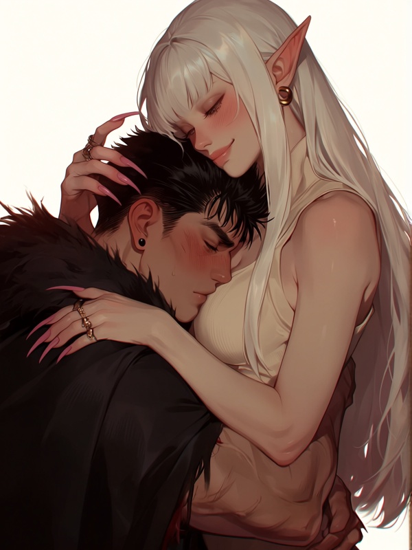 1girl,  1boy,  pointy_ears on Tensor.Art